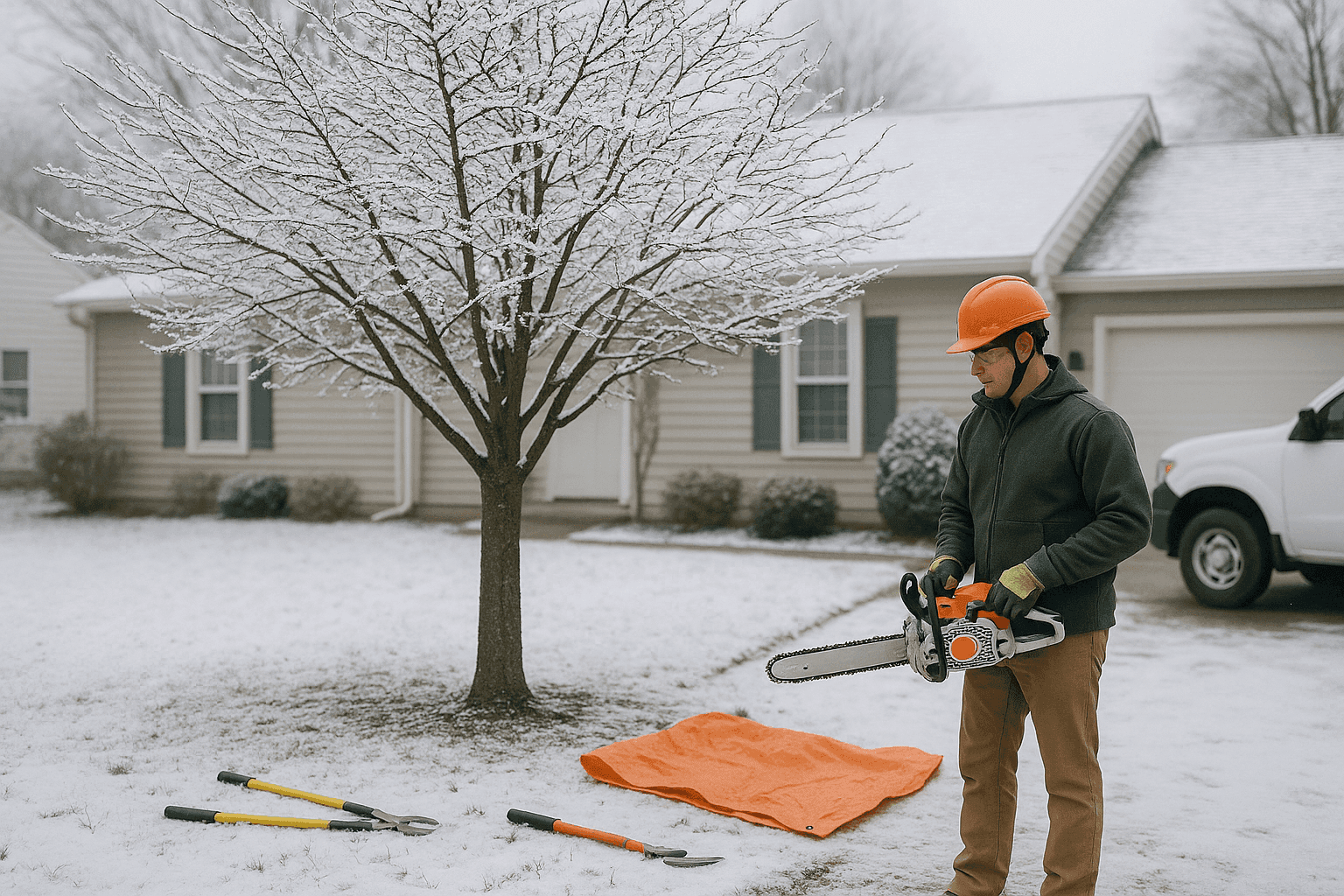 Cómo Preparar Tus Árboles para Tormentas de Invierno: Guía para Propietarios